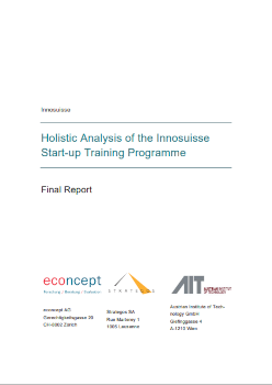 Wirkung des Innosuisse Start-up Training Programms